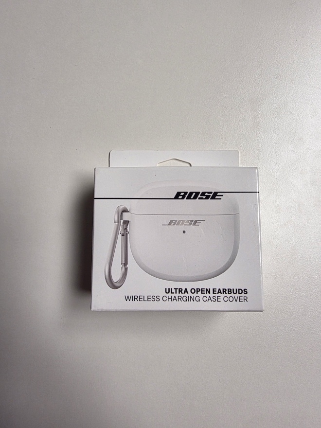 보스 울트라 오픈 이어버드 무선충전 케이스 패키지 전면