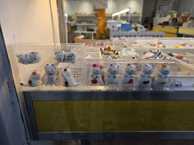 마네키네코 복고양이 젓가락 받침