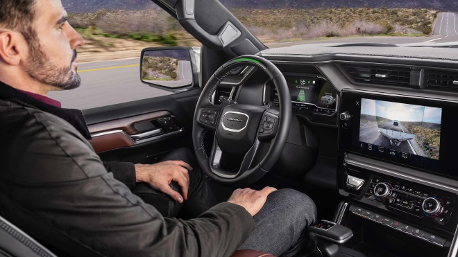 GM 슈퍼크루즈 핸즈프리 주행 상태