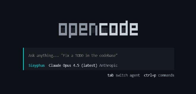 Oh My OpenCode 실행 화면