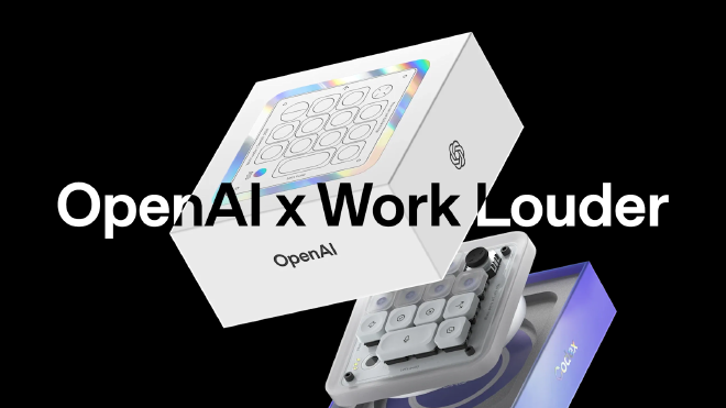 OpenAI와 Work Louder가 협업한 Codex Micro AI 에이전트 컨트롤러와 패키지