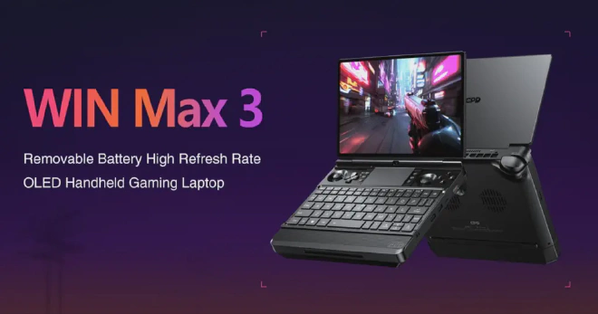 인디고고에서 펀딩 중인 GPD WIN Max 3 제품 이미지